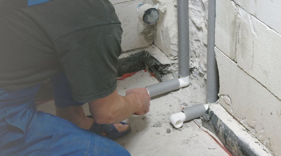 Expert burst pipe repair services in Hundred, WV